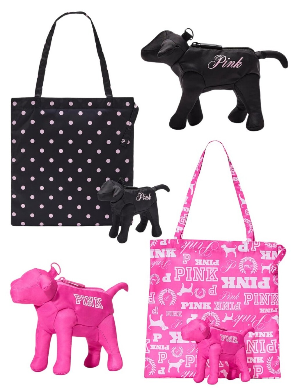 2 VS PINK Packable Tote Bag NEW LIMITED EDITION